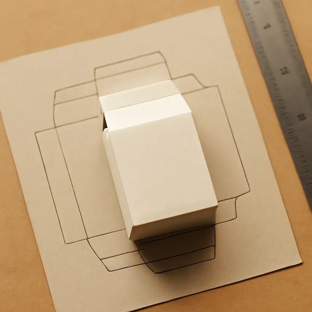Structural packaging, dielines and all.